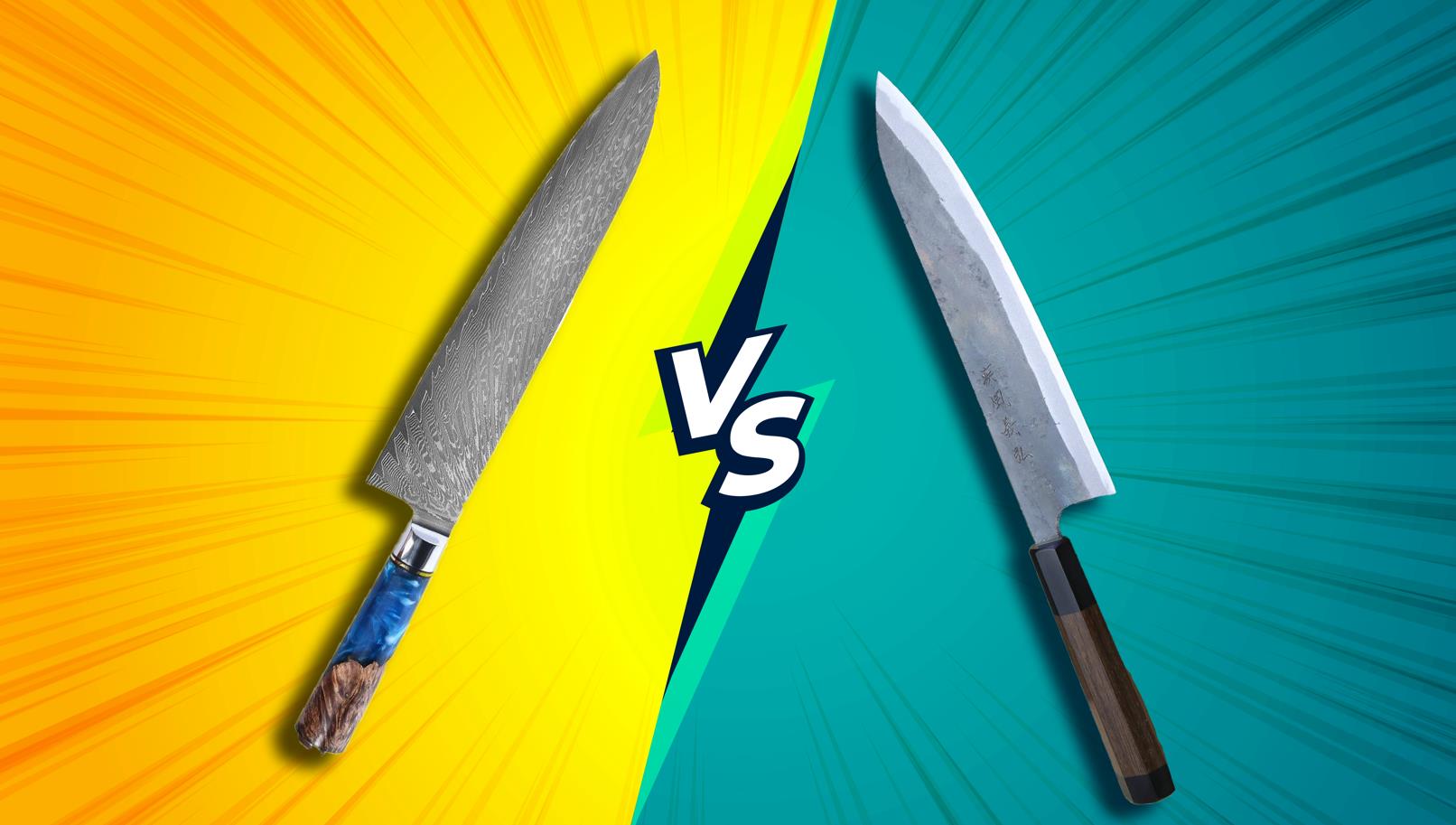 Damascus Steel vs Carbon Choose Your Weapon - HDMD Knives Blog