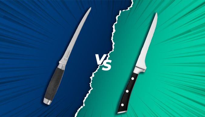 Boning knife vs. fillet knife