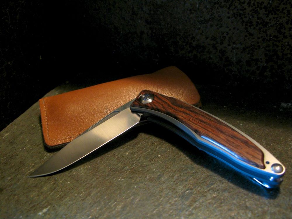 bocote knife handle