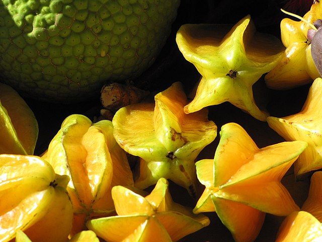 Star Fruit Close Up 
