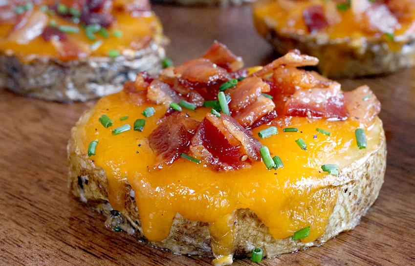 bacon potato rounds