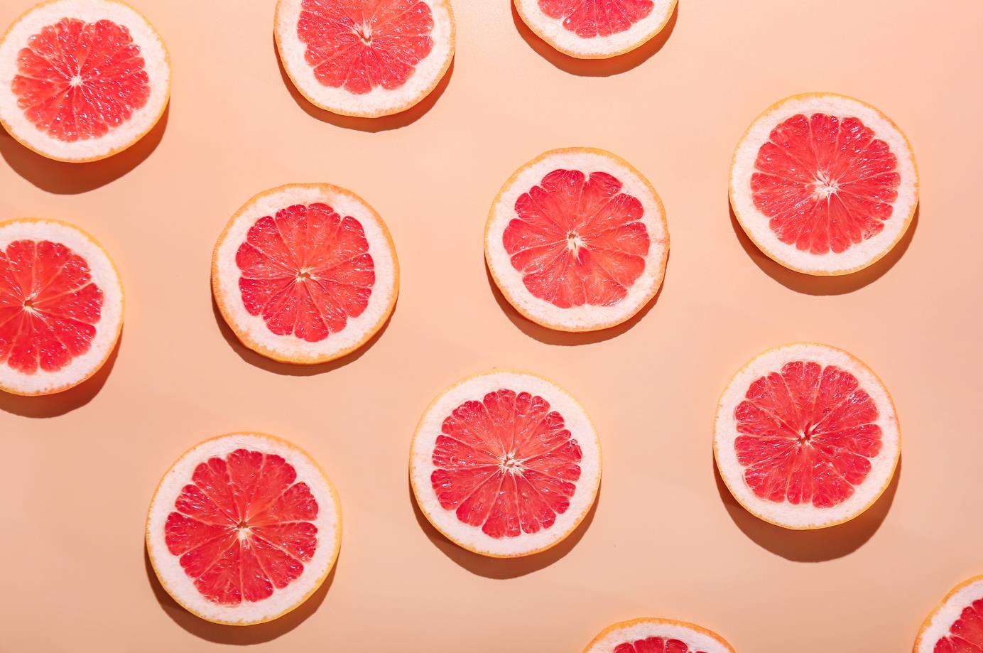 Grapefruit slices 