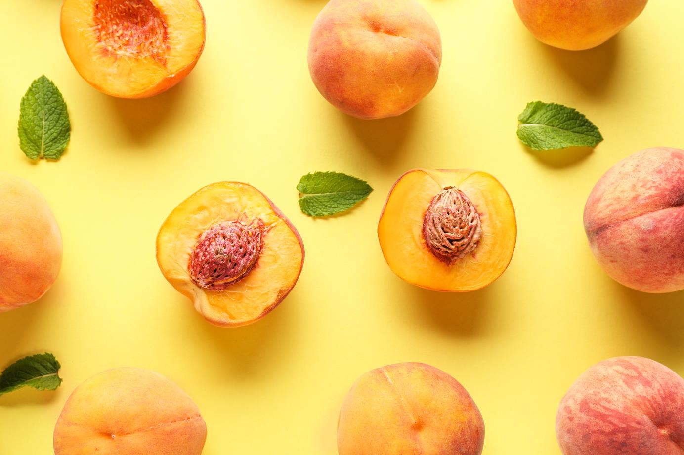 how to pit a peach