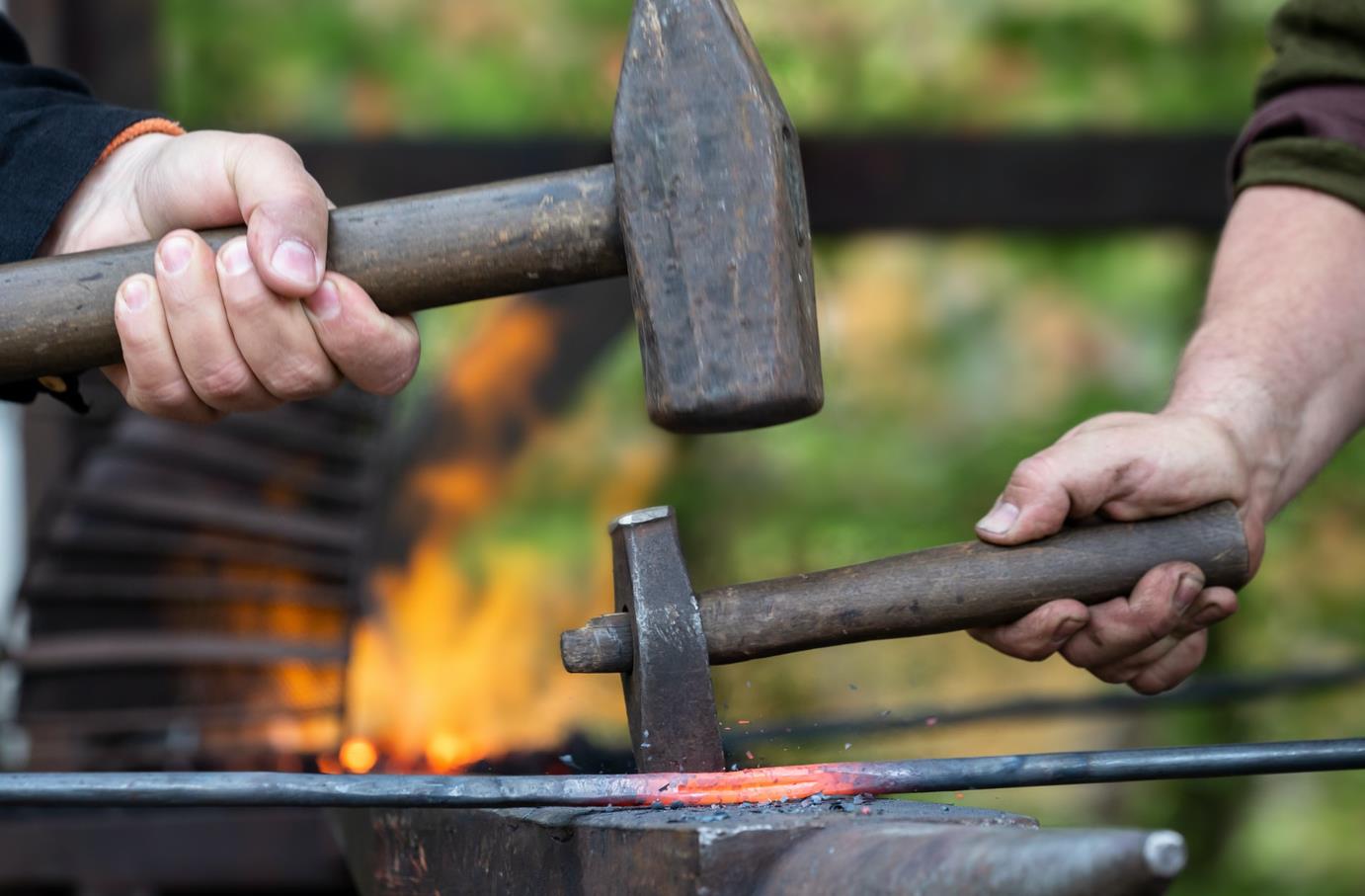 knife forging