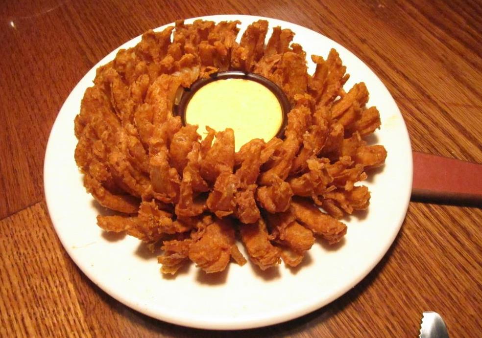 What is a blooming onion
