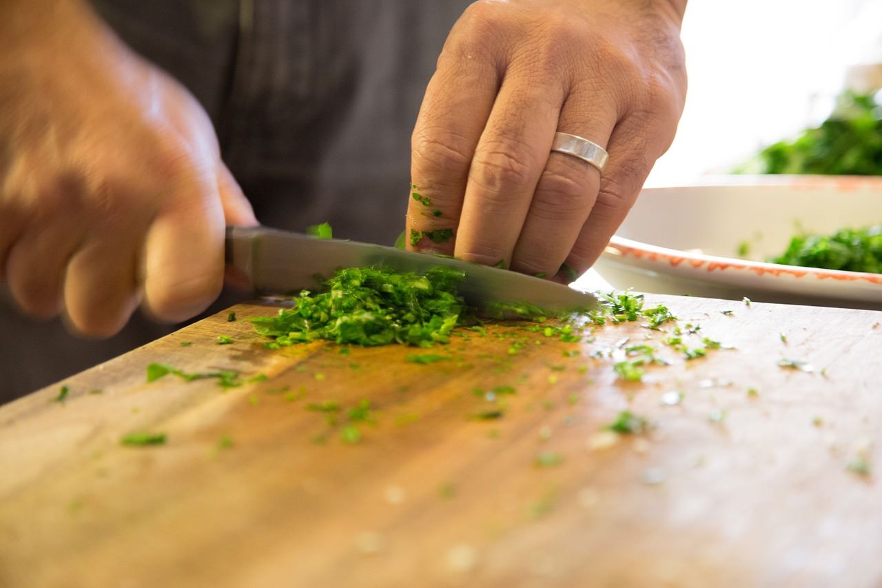 wooden cutting board