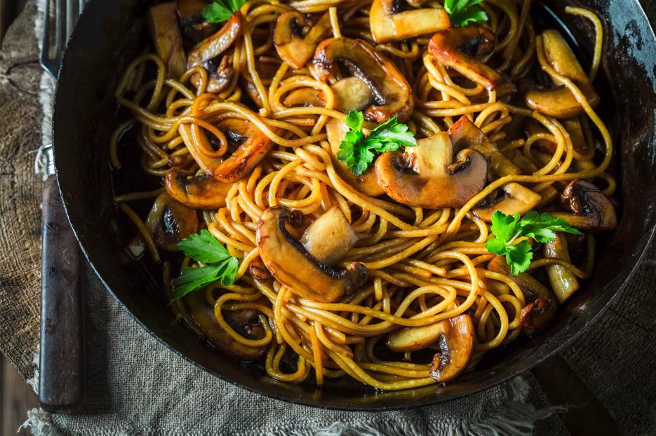 mushroom bolognese