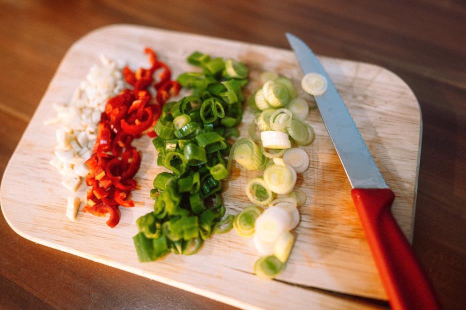 fillet knife vegetables