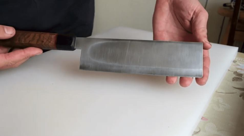 A nakiri knife 