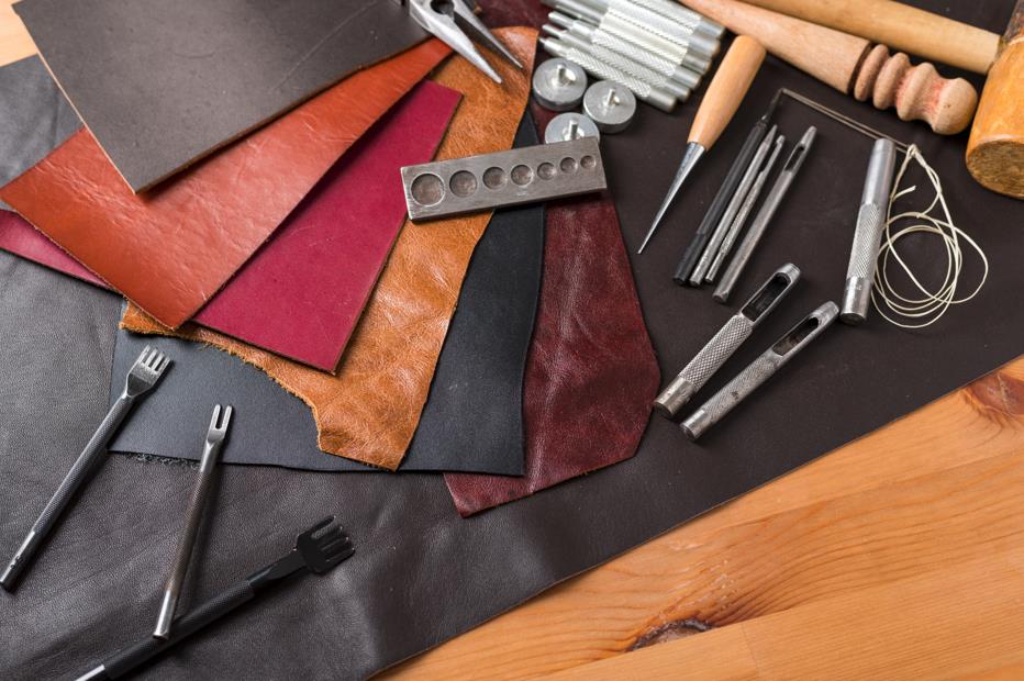 Different kinds of leather