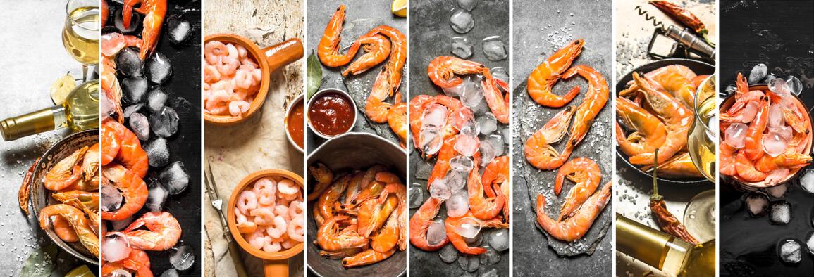 Frozen vs. fresh shrimp