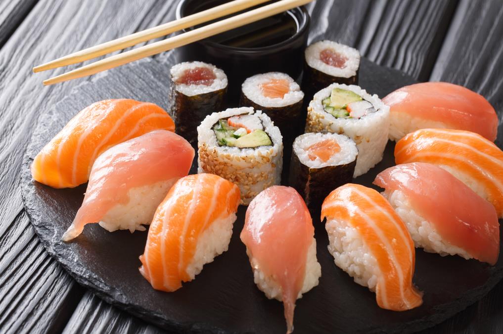 How is sashimi different from sushi and nigiri