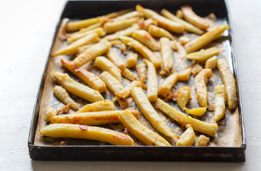 Roasted parsnips