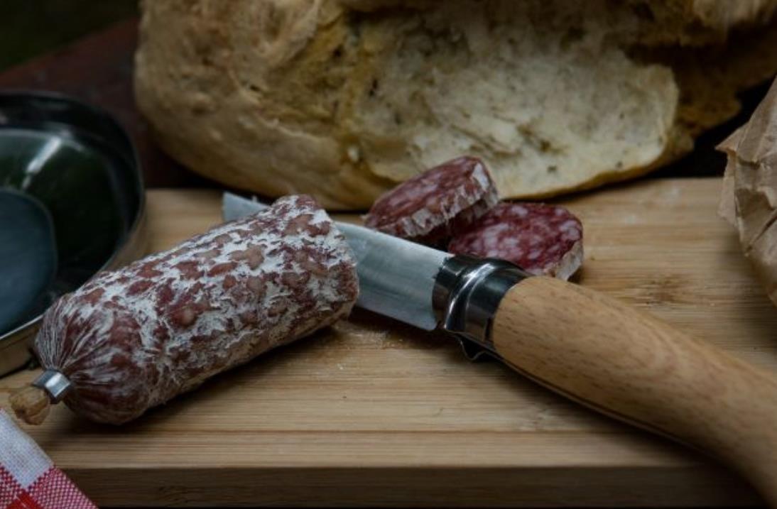 Wooden kitchen knife handle 