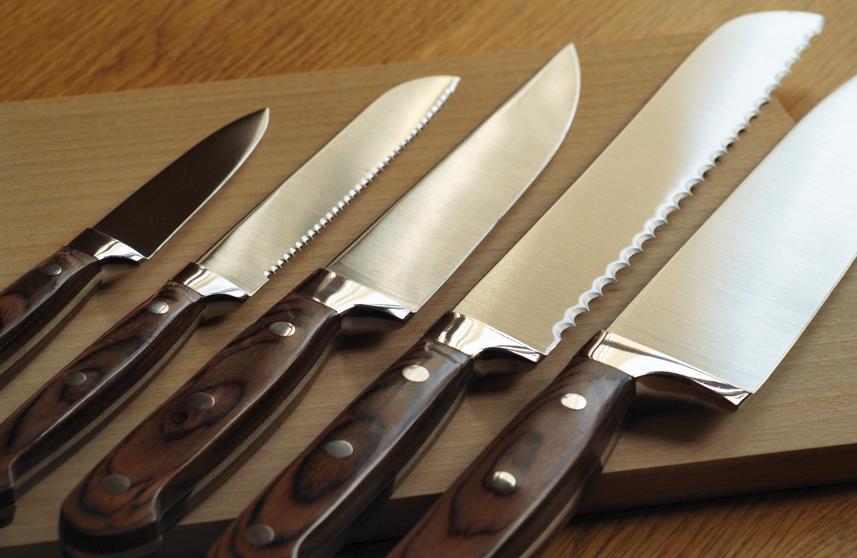 Wooden knife handles 