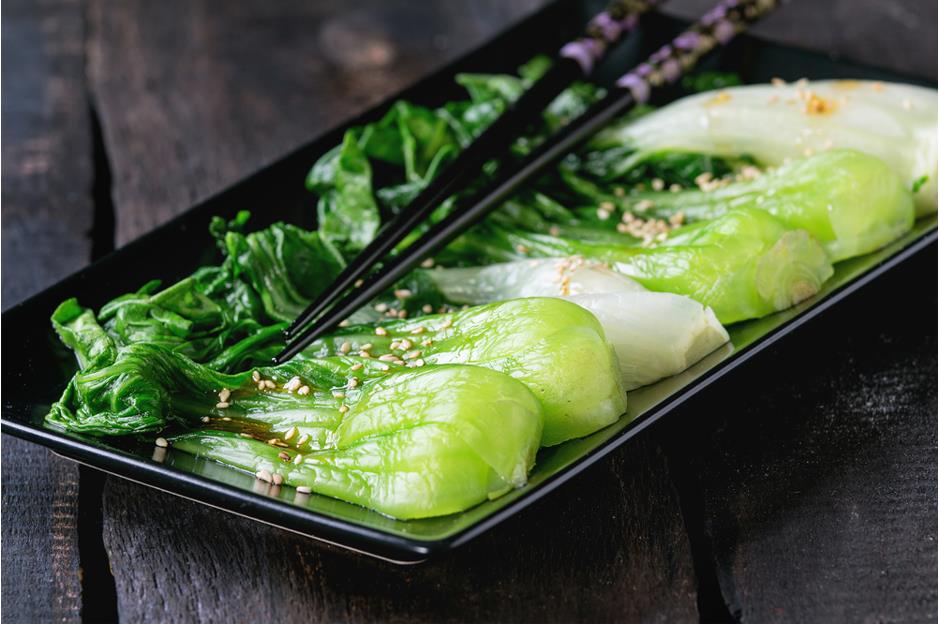 garlic bok choy