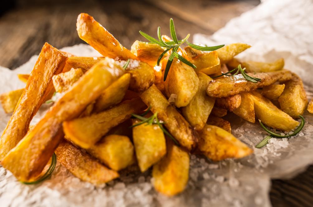 Potato wedge fries