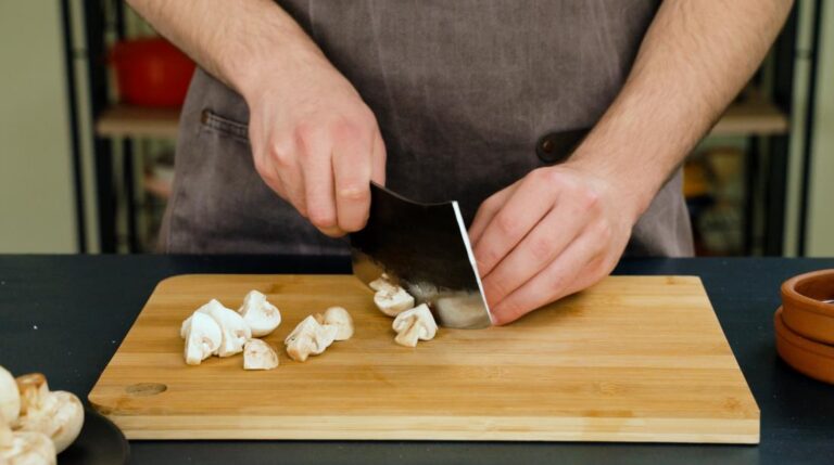 How to Trim and Cut Mushrooms (with Video) - HDMD Knives Blog