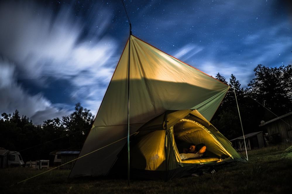 bringing a tent to the one night camping trip