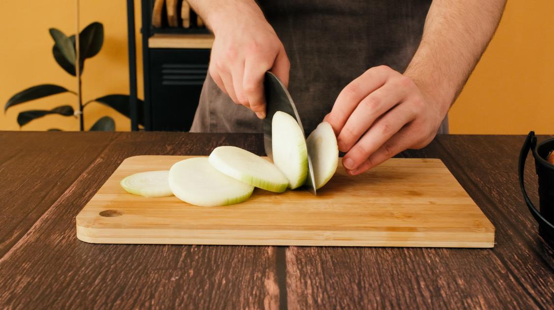 easy onion ring slices